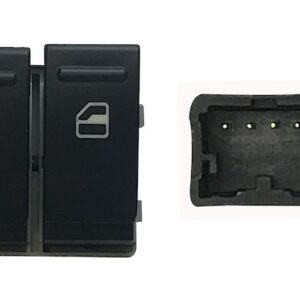 VW TRANSPORTER 03-*COMANDO PUERTA FRT IZA (2 BOT) 4PIN